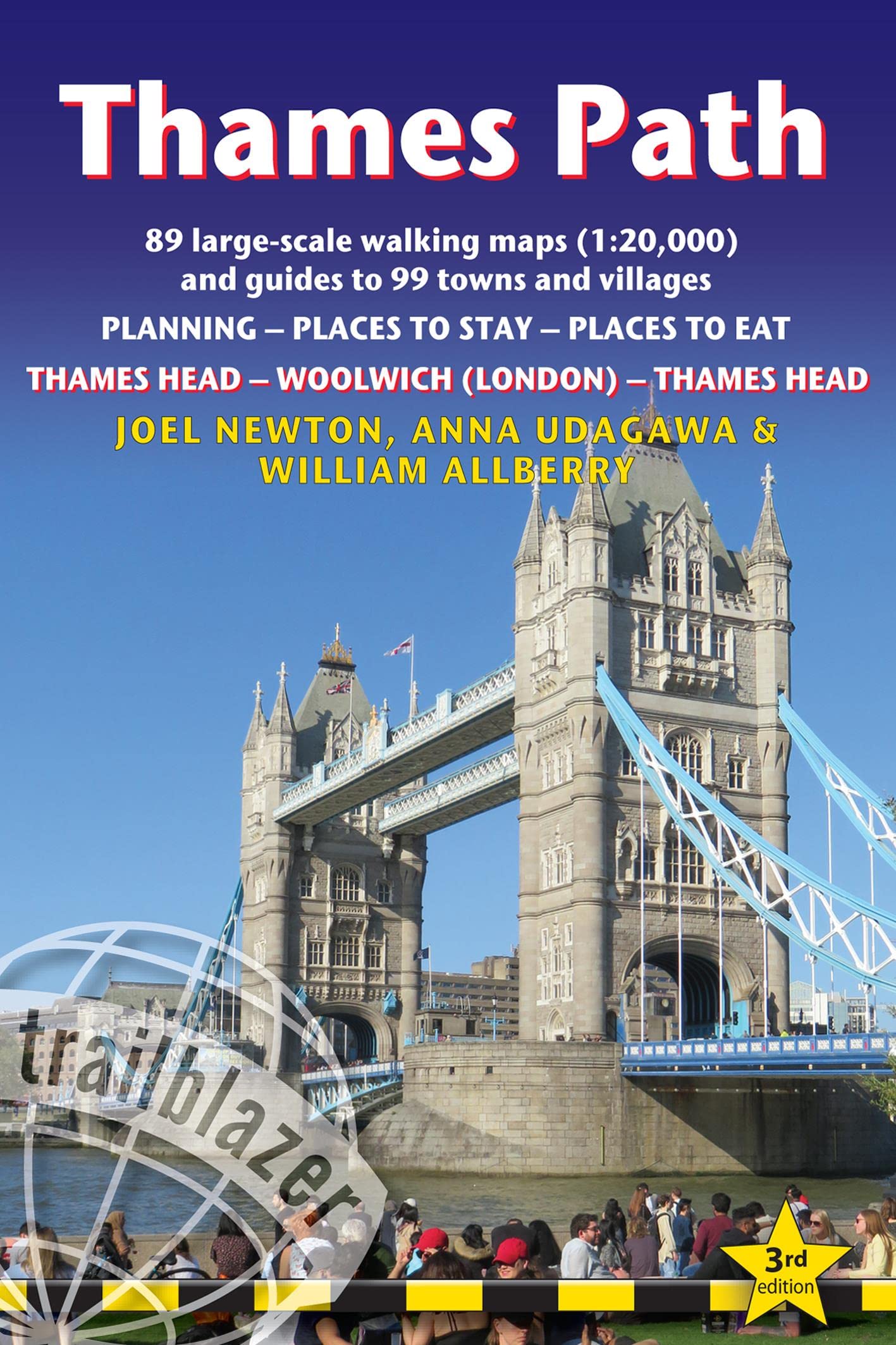 Online bestellen: Wandelgids Thames Path | Trailblazer Guides