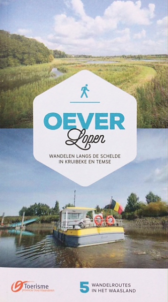 Online bestellen: Wandelgids Oeverlopen - 5 routes in Waasland | Toerisme Oost Vlaanderen