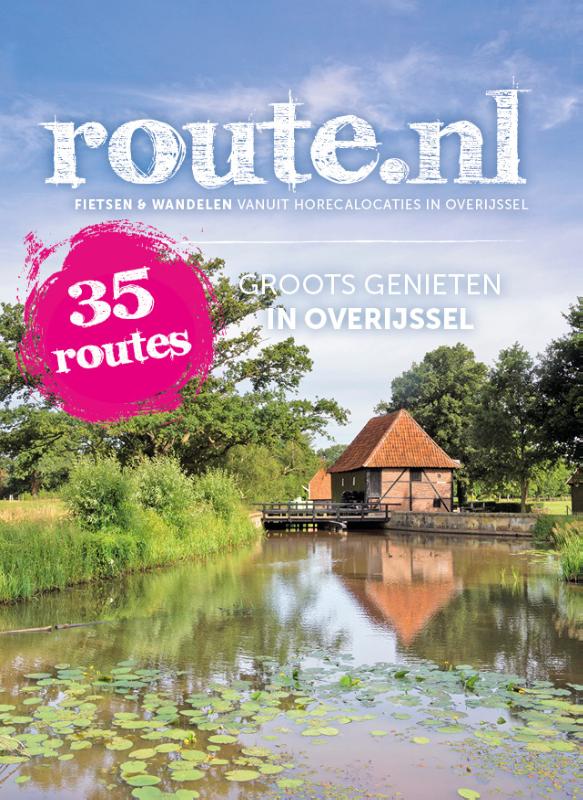 Online bestellen: Fietsgids route.nl Groots Genieten in Overijsel | Falk