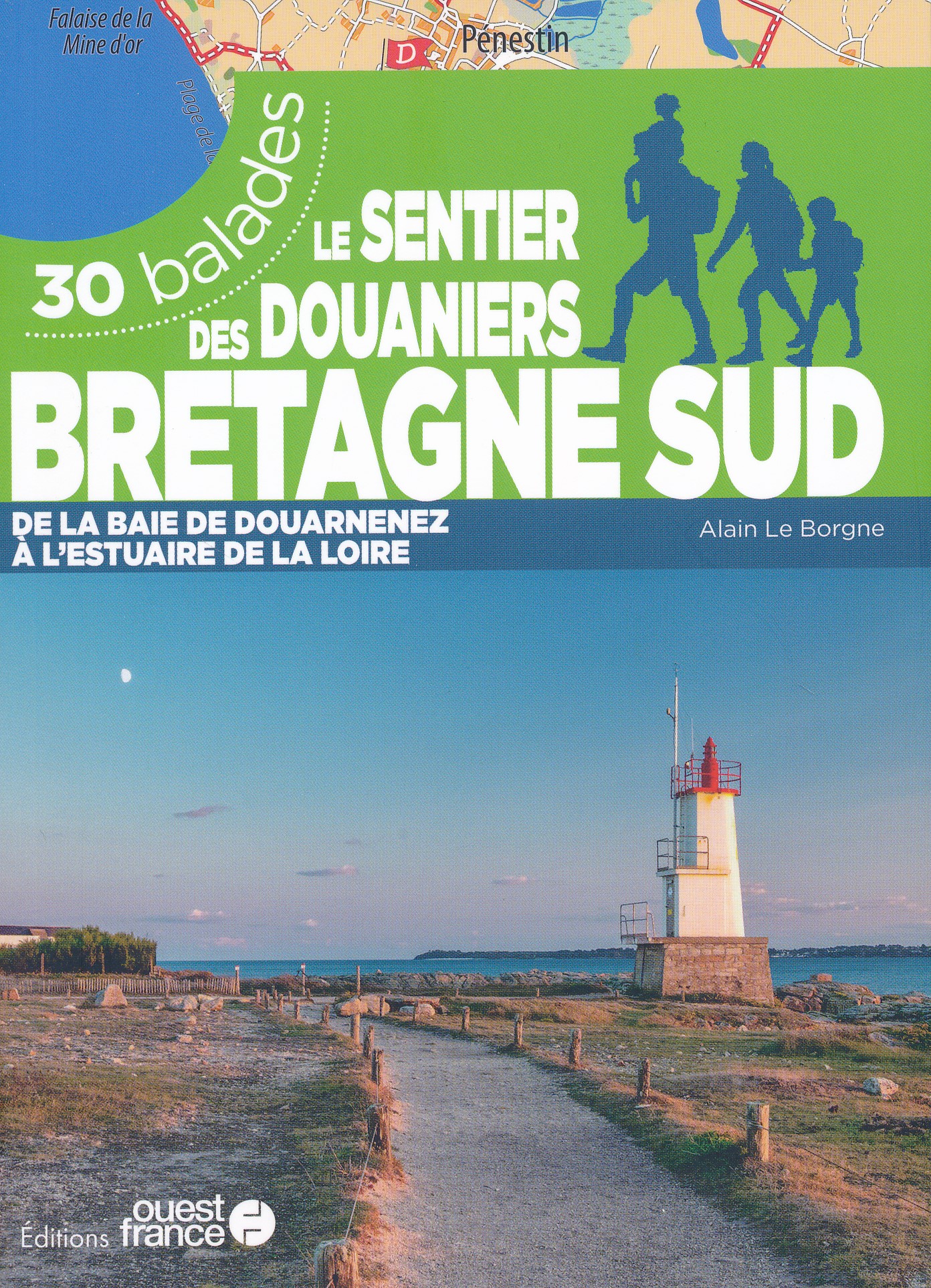 Online bestellen: Wandelgids Le sentier des douaniers - Bretagne sud | Editions Ouest-France