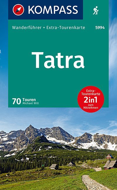 Online bestellen: Wandelgids 5964 Wanderführer Tatra | Kompass