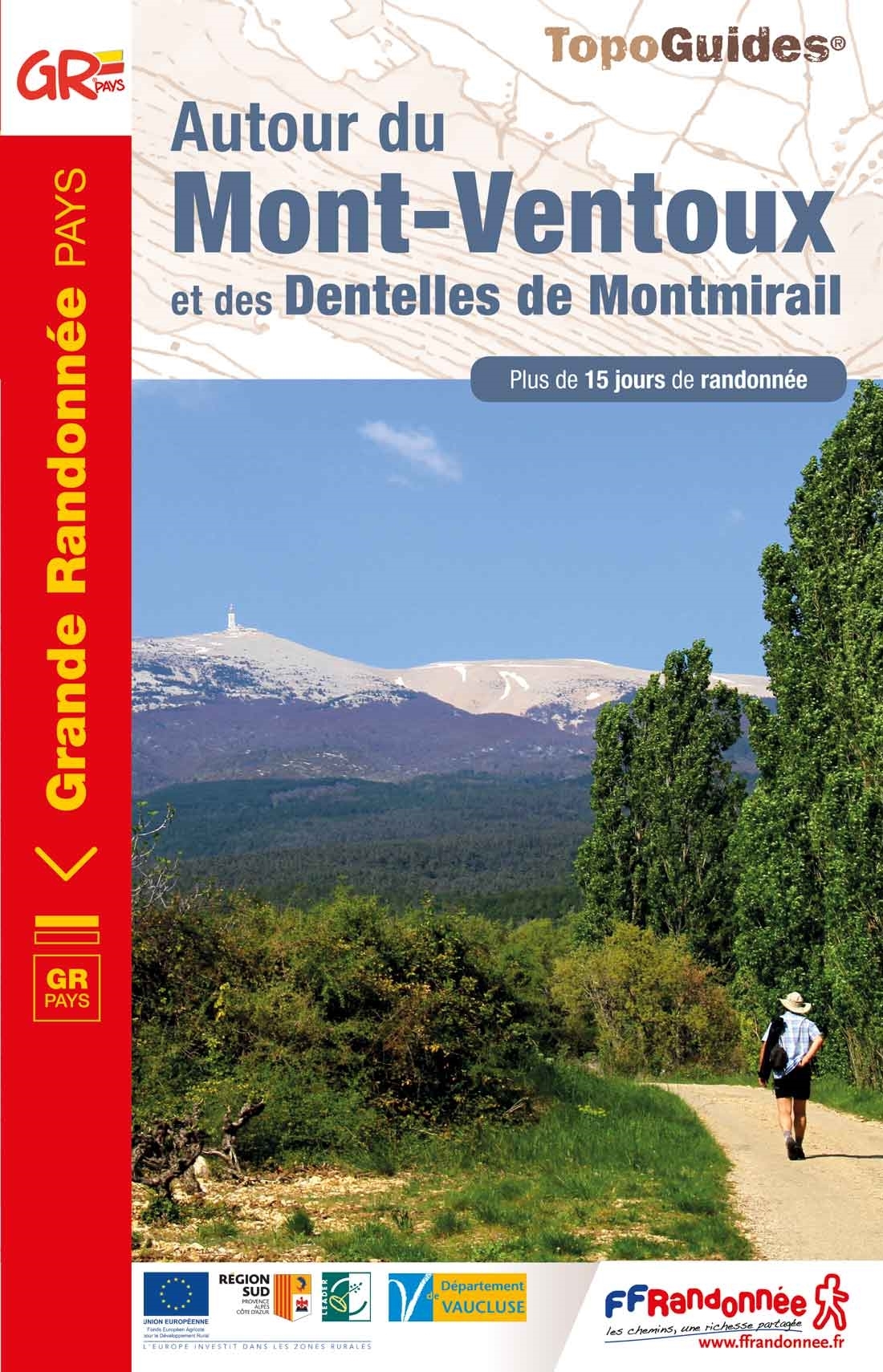 Online bestellen: Wandelgids 8400 Autour du Mont-Ventoux et des dentelles de Montmirail | FFRP