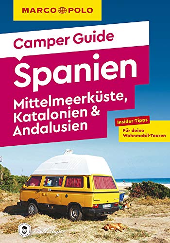 Online bestellen: Campergids Camper Guide Spanien: Mittelmeerküste, Katalonien & Andalusien | Marco Polo