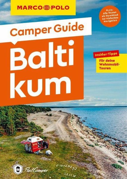 Online bestellen: Campergids Camper Guide Baltikum - Baltische Staten | Marco Polo