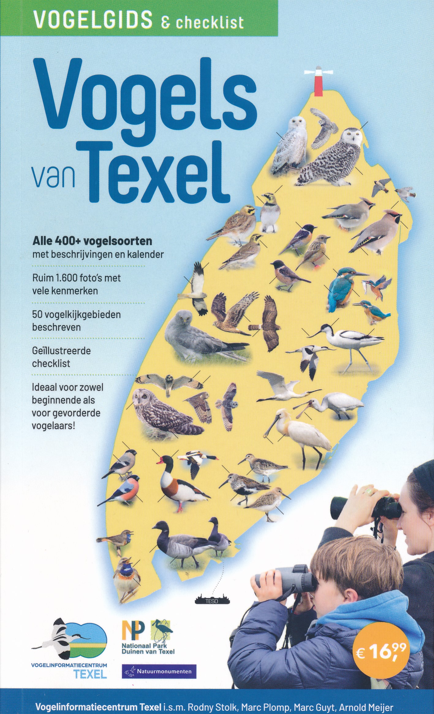 Online bestellen: Vogelgids Vogelgids en checklist Vogels van Texel | NatuurDigitaal
