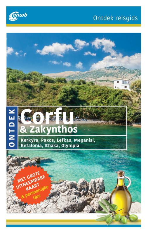 Online bestellen: Reisgids ANWB Ontdek Corfu en Zakynthos | ANWB Media