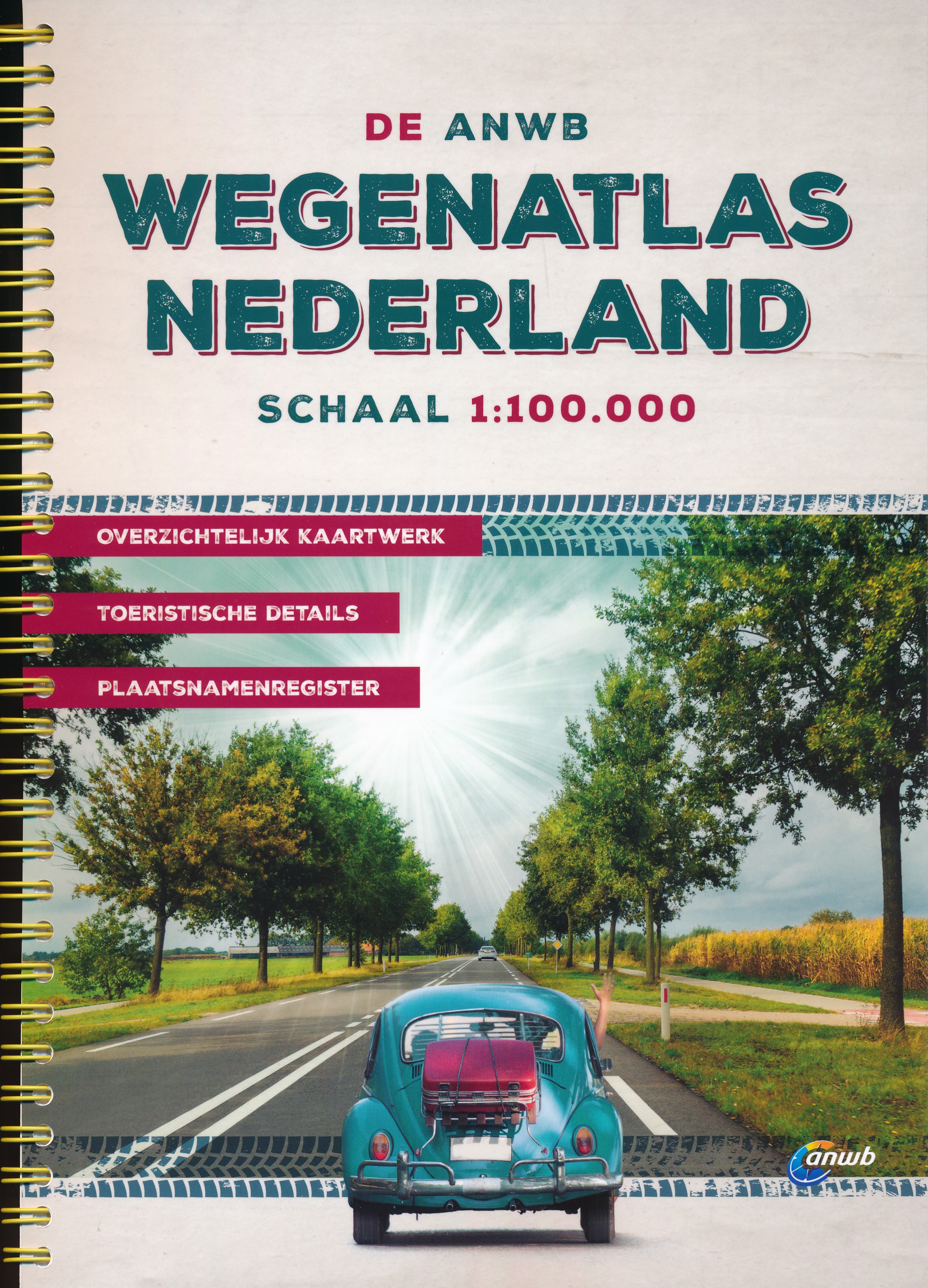 Online bestellen: Wegenatlas Nederland | ANWB Media