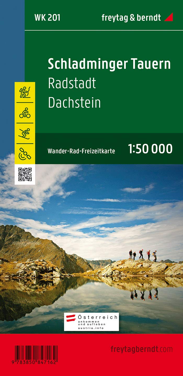 Online bestellen: Wandelkaart Schladminger Tauern - Radstadt - Dachstein | Freytag & Berndt
