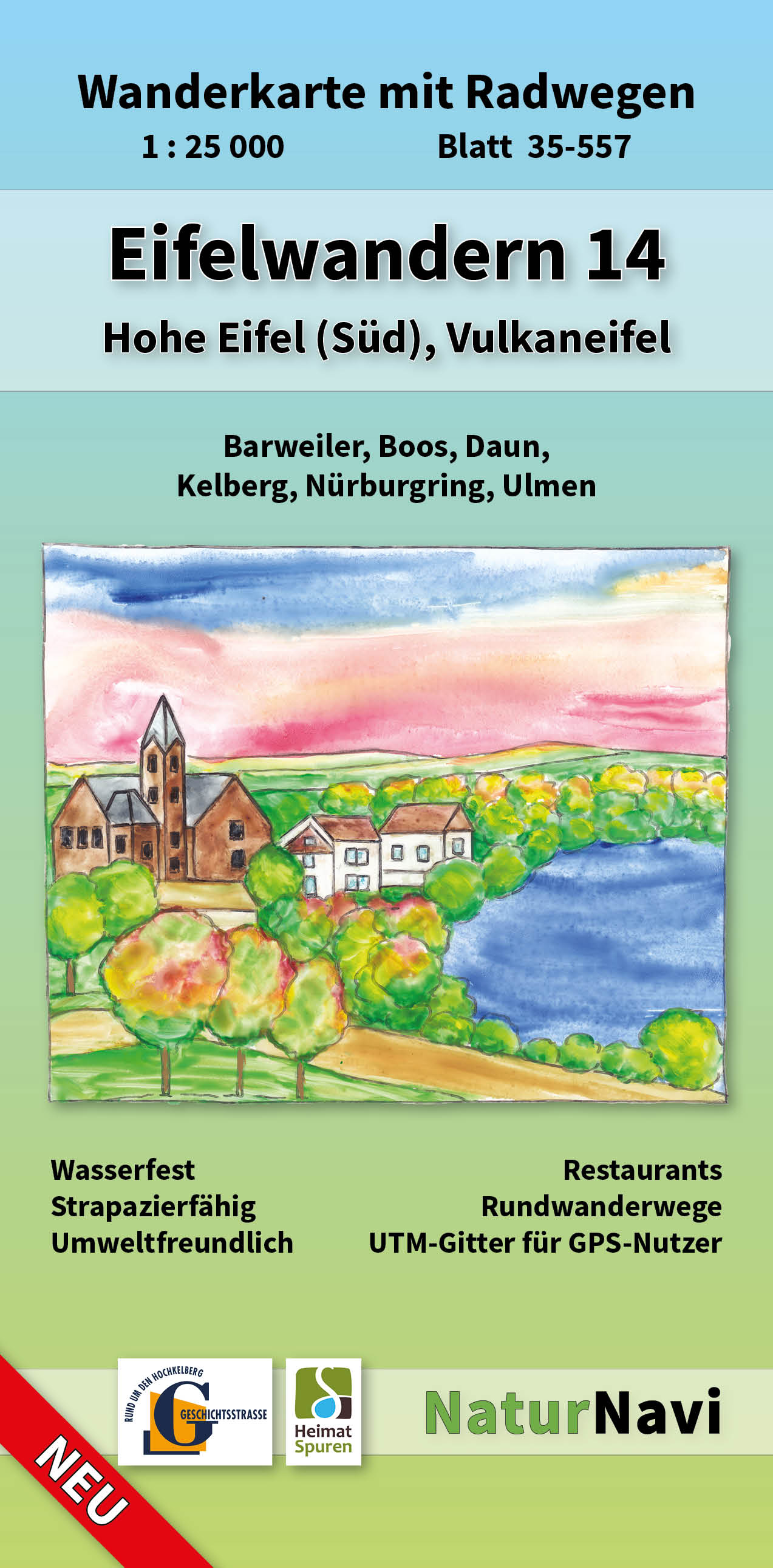 Wandelkaart 35-557 Eifelwandern 14…
