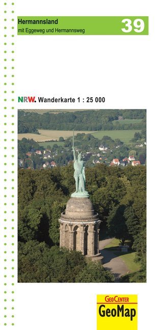 Online bestellen: Wandelkaart 39 Hermannsland mit Eggeweg und Hermannsweg | GeoMap