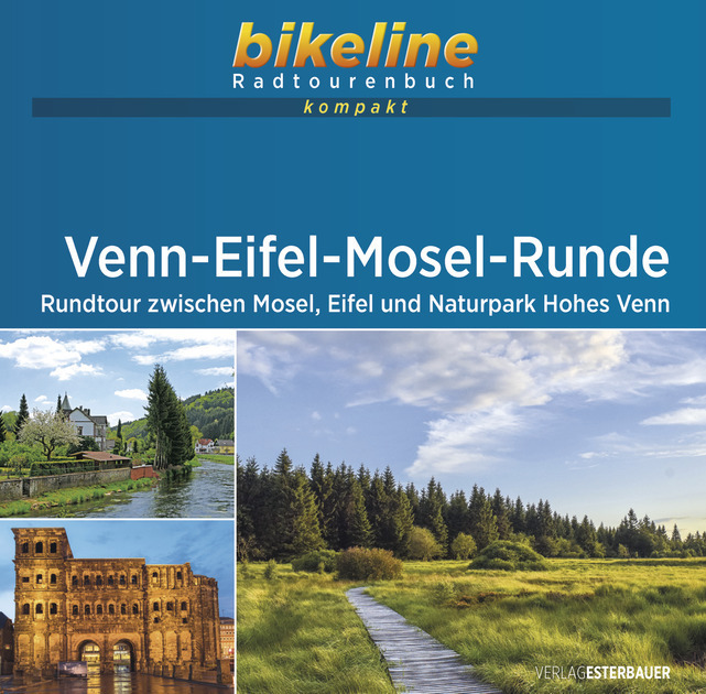 Online bestellen: Fietsgids Bikeline Radtourenbuch kompakt Venn-Eifel-Mosel-Runde | Esterbauer