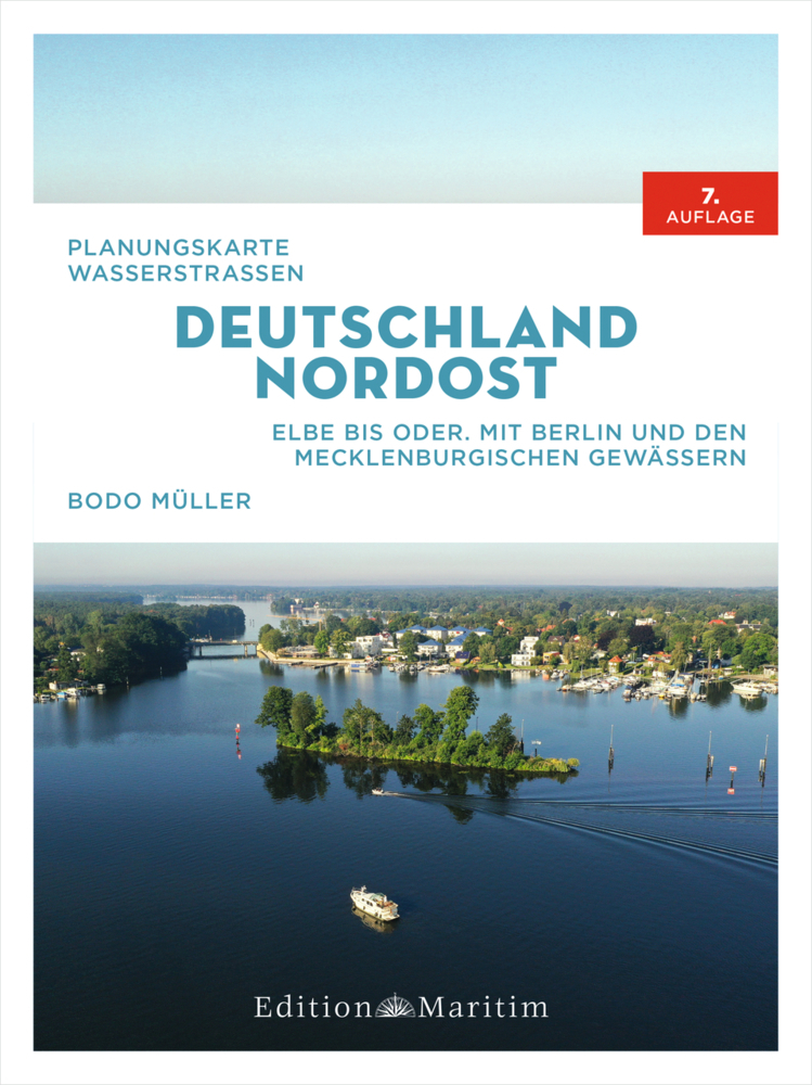Online bestellen: Waterkaart Planungskarte Wasserstraßen Deutschland Nordost | Edition Maritim