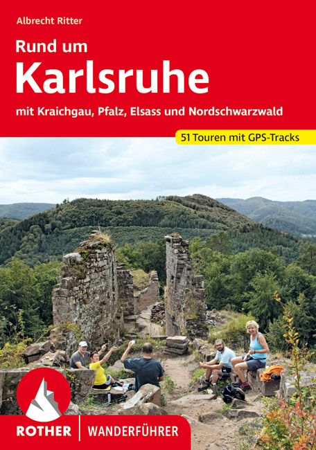 Online bestellen: Wandelgids Rund um Karlsruhe | Rother Bergverlag