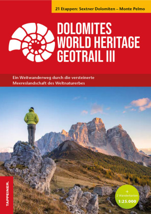 Online bestellen: Wandelgids Dolomites World Heritage Geotrail 3 - Dolomieten | Tappeiner Verlag