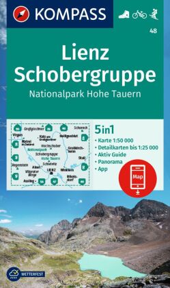 Wandelkaart 48 Lienz - Schobergrupp… Wandelkaart 48 Lienz - Schobergrupp…