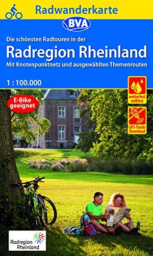 Online bestellen: Fietsknooppuntenkaart ADFC Radwanderkarte RadRegion Rheinland | BVA BikeMedia