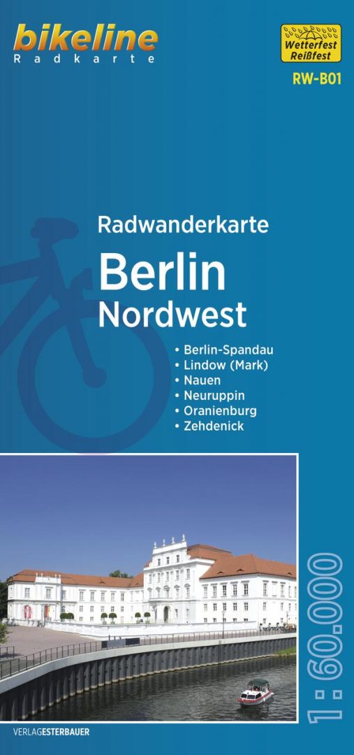 Online bestellen: Fietskaart RW-B01 Bikeline Radkarte Berlin Nordwest | Esterbauer
