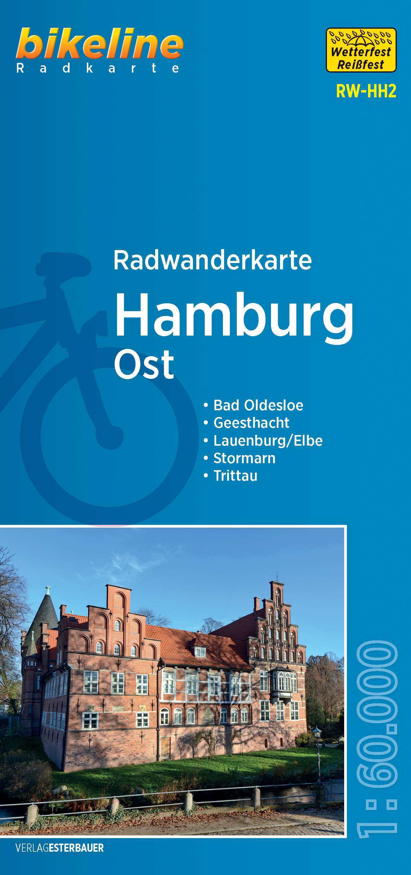 Fietskaart HH2 Bikeline Radkarte Ha…