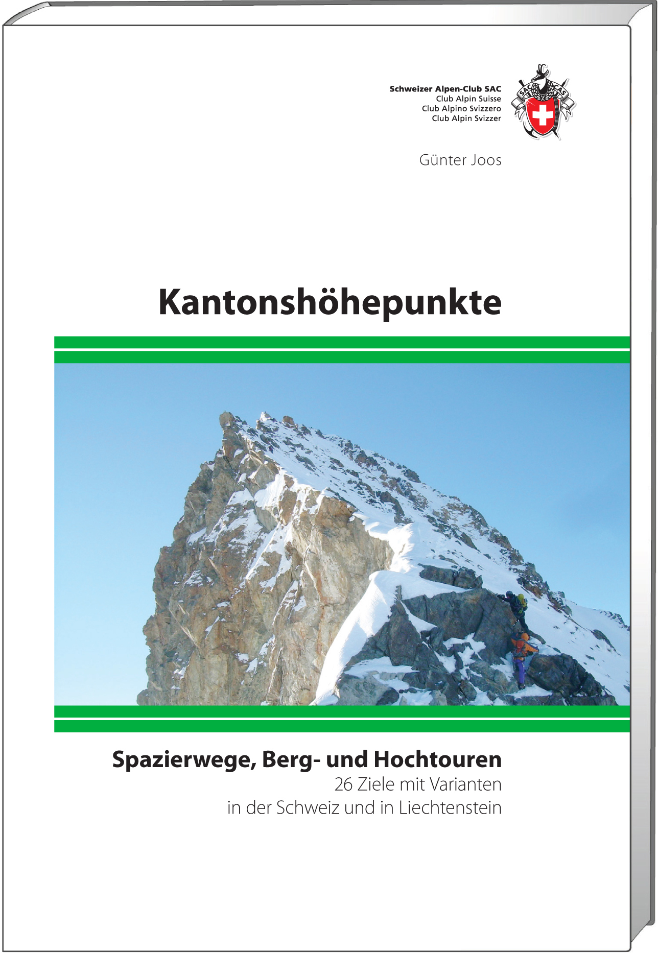 Online bestellen: Wandelgids Kantonshöhepunkte | SAC Schweizer Alpenclub