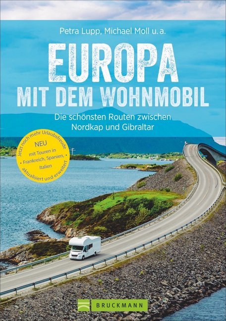 Online bestellen: Campergids Mit dem Wohnmobil Europa | Bruckmann Verlag