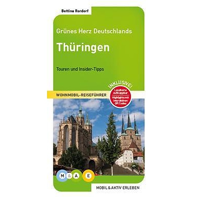 Online bestellen: Campergids Wohnmobil Reiseführer Thüringen | Mobil und Aktiv Erleben
