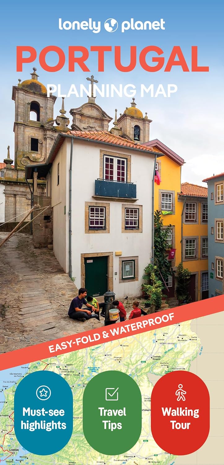 Wegenkaart - landkaart Planning Map Portugal | Lonely Planet