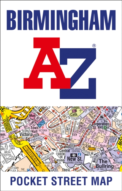 Online bestellen: Stadsplattegrond Pocket Street Map Birmingham | A-Z Map Company