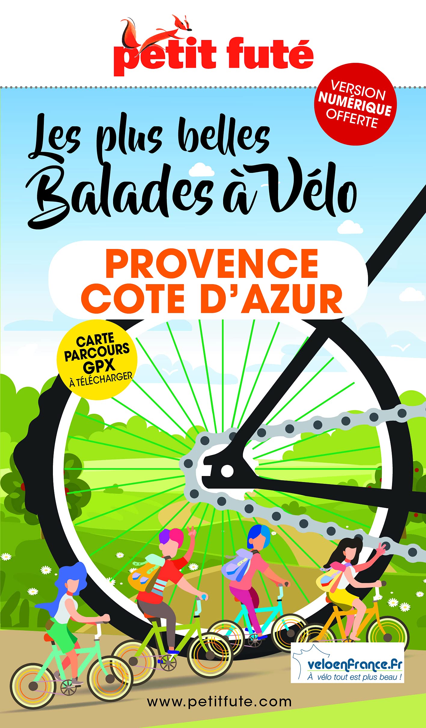 Online bestellen: Fietsgids Les plus belles balades à vélo Provence - Côte d'Azur | Petit Futé
