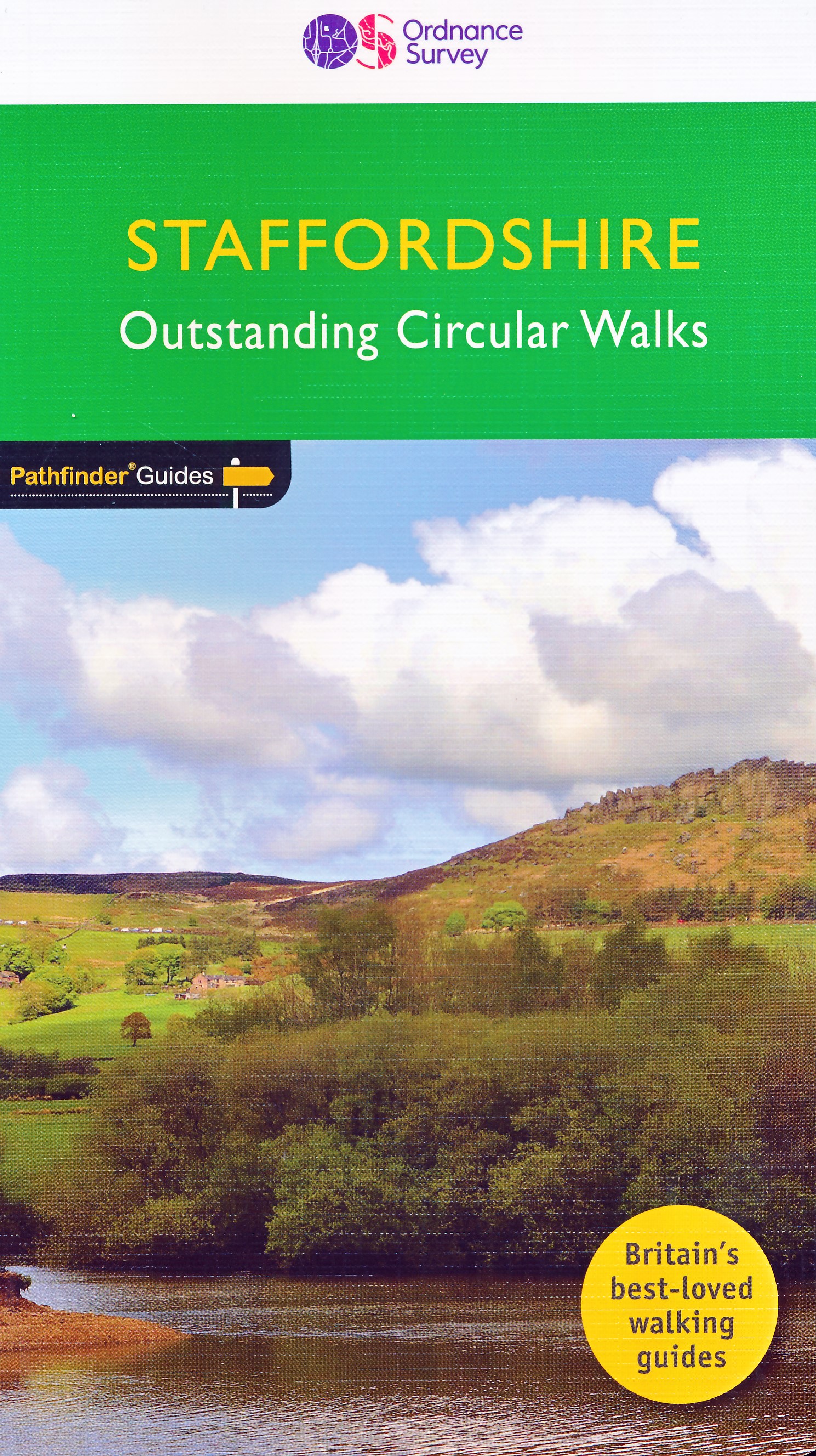 Online bestellen: Wandelgids 81 Pathfinder Guides Staffordshire | Ordnance Survey