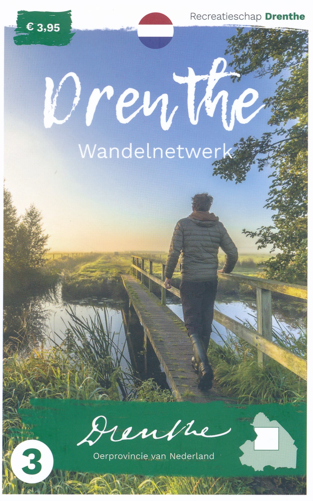 Online bestellen: Wandelknooppuntenkaart 3 Wandelnetwerk Drenthe Midden-Drenthe | Recreatieschap Drenthe