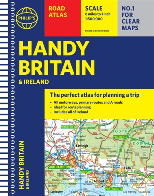 Online bestellen: Wegenatlas Handy Road Atlas Britain A5-Formaat | Philip's Maps