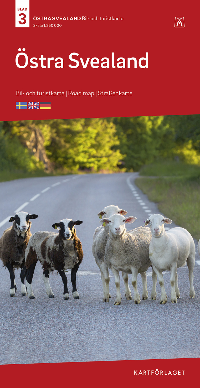Wegenkaart - landkaart 3 Turistkart…