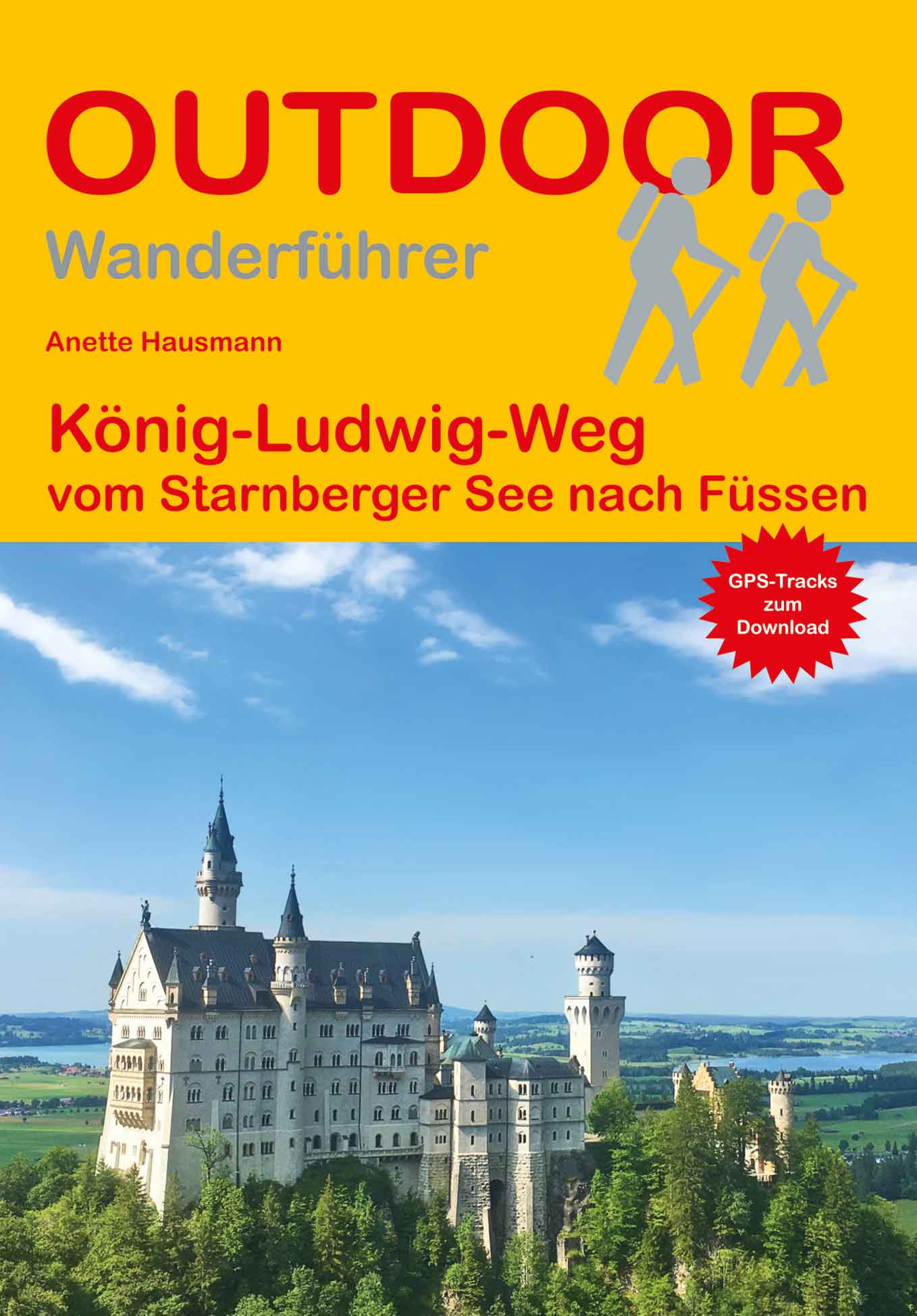 Online bestellen: Wandelgids König-Ludwig-Weg | Conrad Stein Verlag