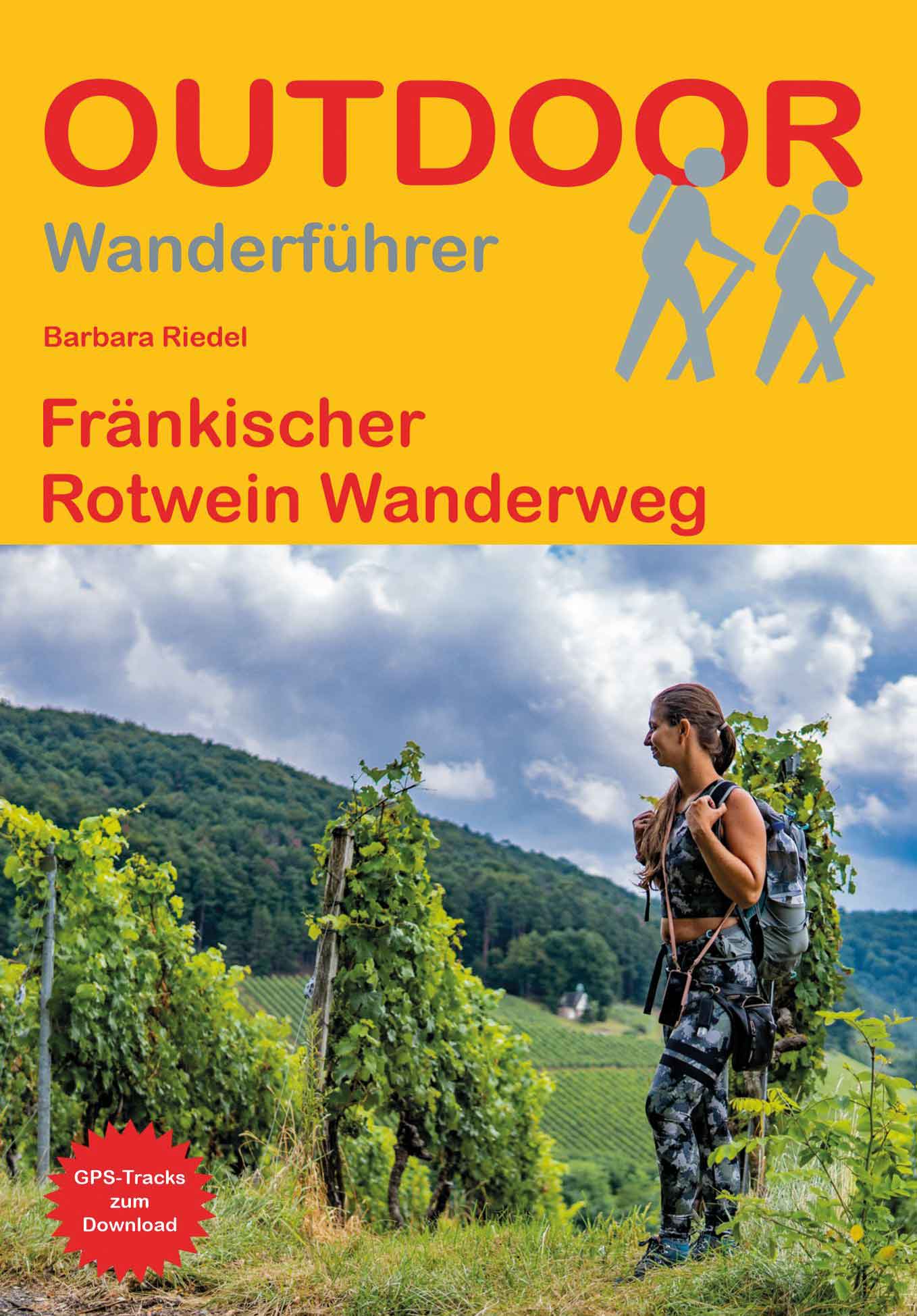 Online bestellen: Wandelgids Fränkischer Rotwein Wanderweg | Conrad Stein Verlag