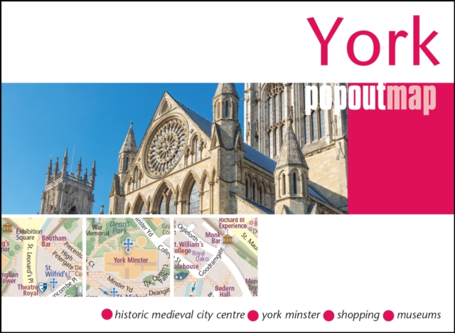 Online bestellen: Stadsplattegrond Popout Map York | Compass Maps
