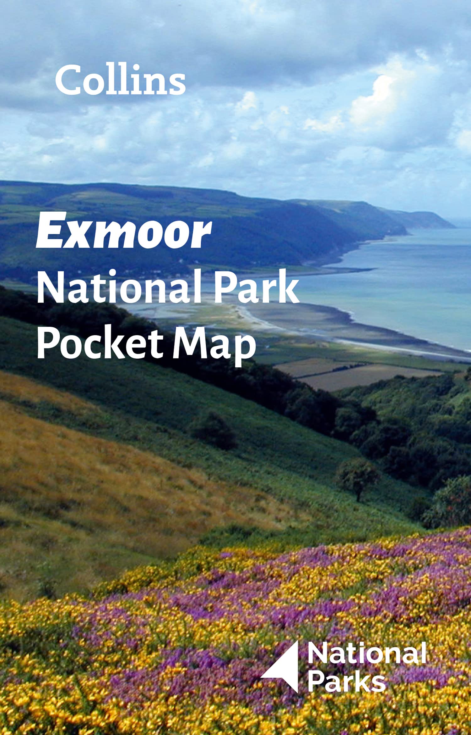 Online bestellen: Wegenkaart - landkaart National Park Pocket Map Exmoor | Collins