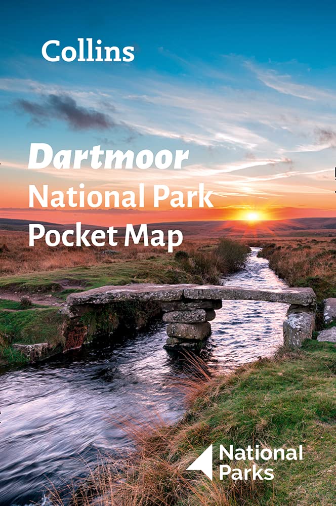 Online bestellen: Wegenkaart - landkaart National Park Pocket Map Dartmoor | Collins
