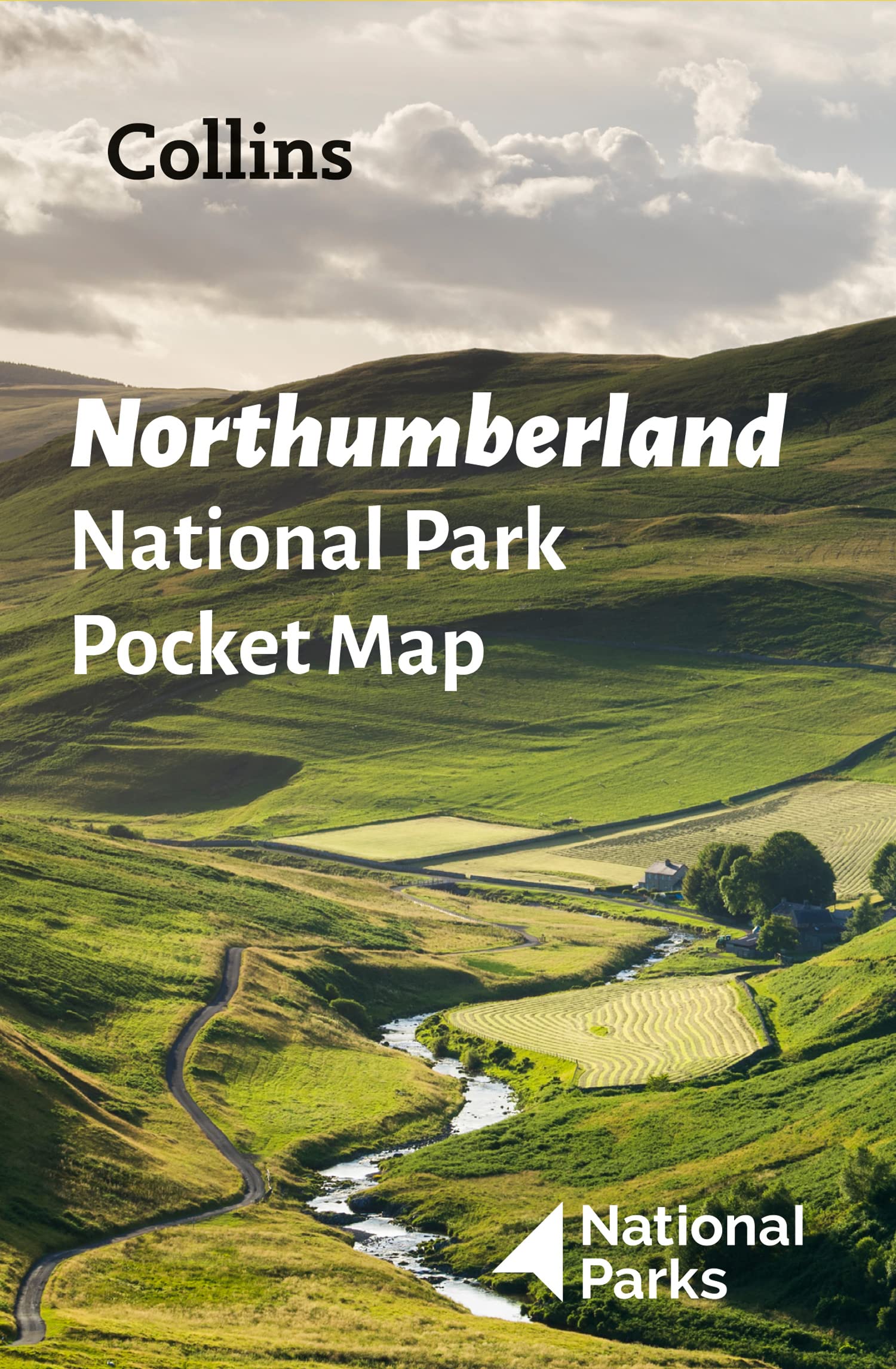 Online bestellen: Wegenkaart - landkaart National Park Pocket Map Northumberland | Collins