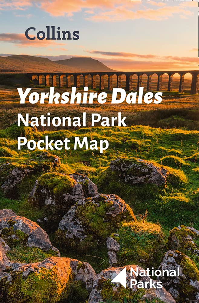 Online bestellen: Wegenkaart - landkaart National Park Pocket Map Yorkshire Dales | Collins