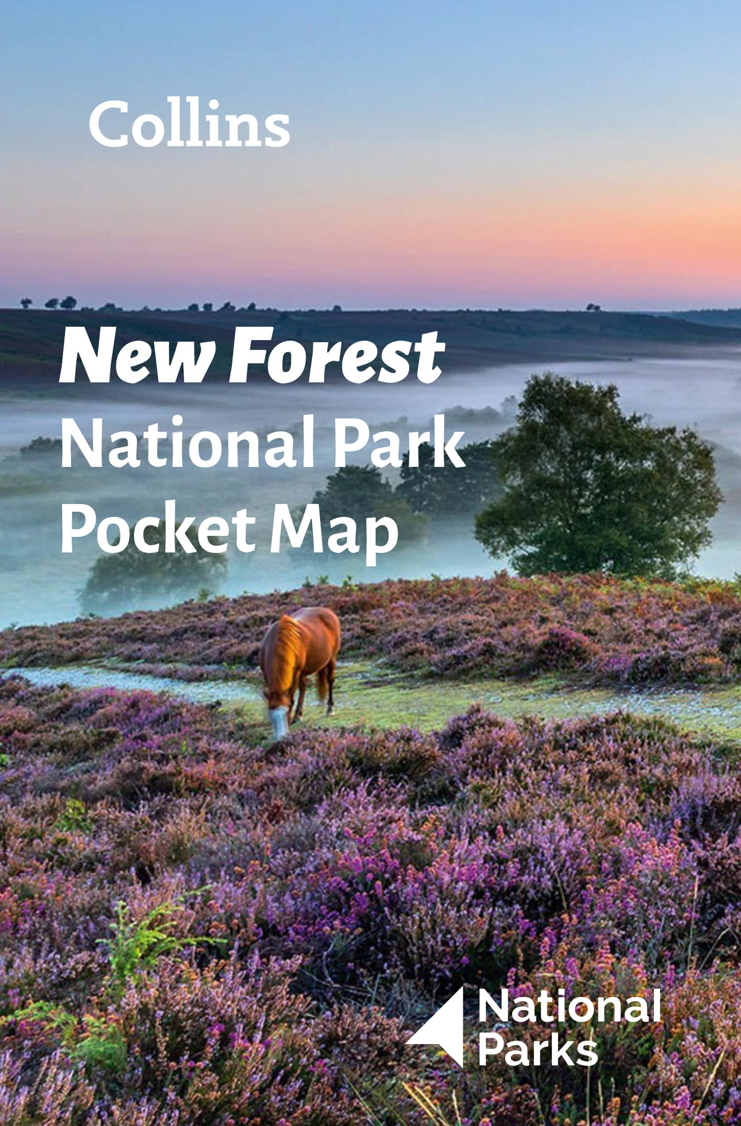 Online bestellen: Wegenkaart - landkaart National Park Pocket Map New Forest | Collins