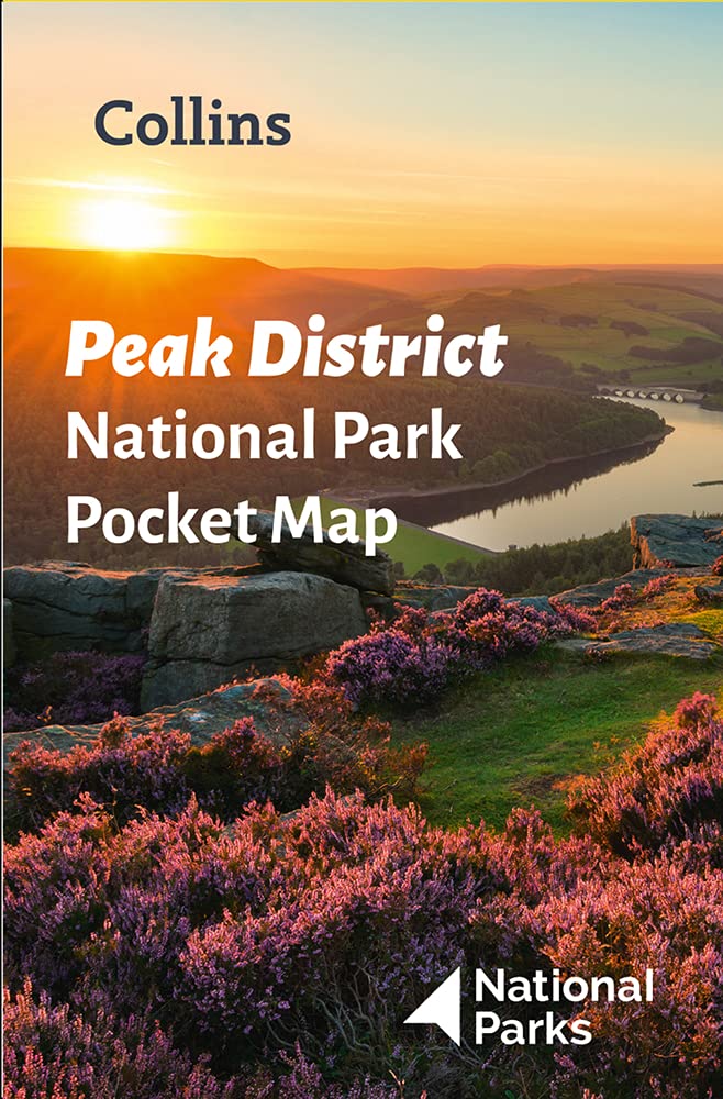 Online bestellen: Wegenkaart - landkaart National Park Pocket Map Peak District | Collins