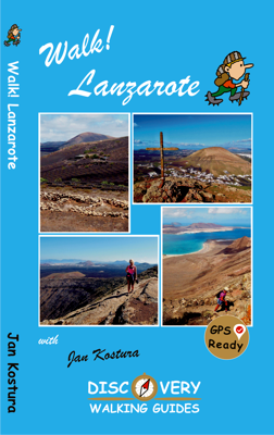 Online bestellen: Wandelgids Walk! Lanzarote | Discovery Walking Guides