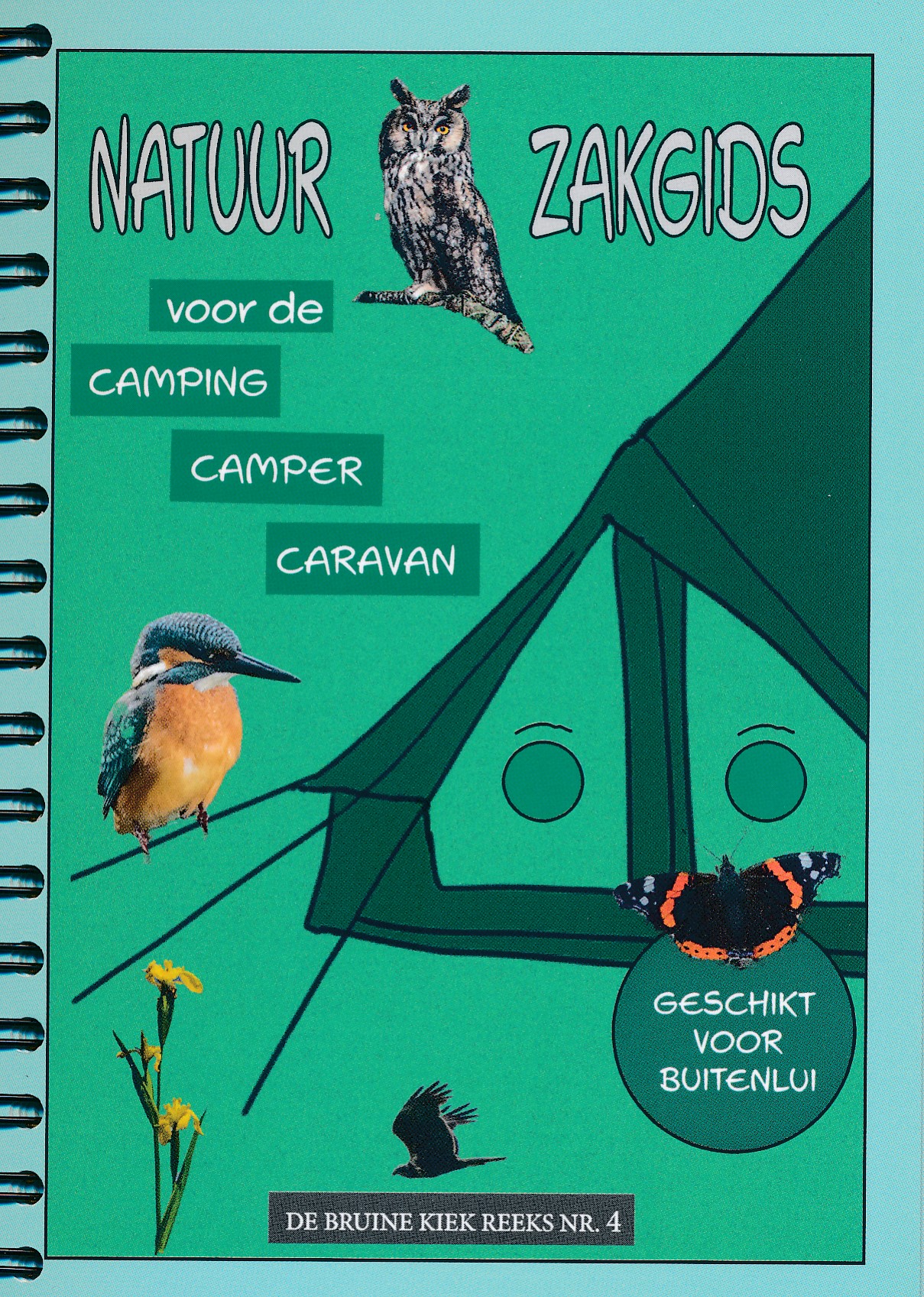Online bestellen: Natuurgids Natuur zakgids voor de camping - camper - caravan | De Bruine Kiek