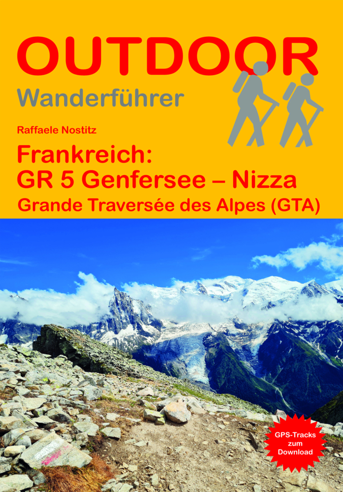 Online bestellen: Wandelgids Frankreich: GR 5 Genfersee - Nizza | Meer van Geneve - Nice GR5 | Conrad Stein Verlag