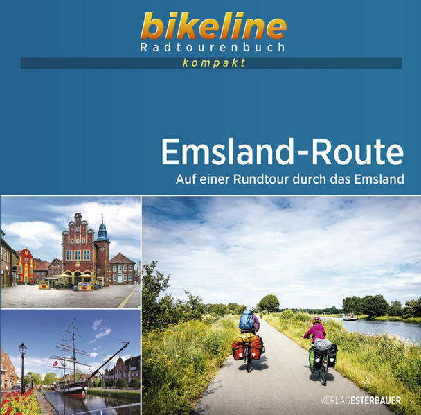 Online bestellen: Fietsgids Bikeline Radtourenbuch kompakt Emsland - Route | Esterbauer