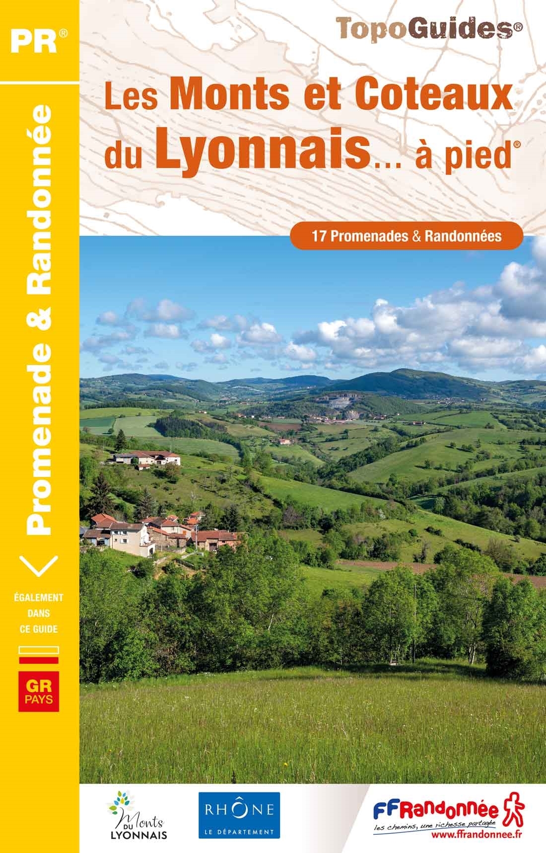 Online bestellen: Wandelgids P691 Les Monts et Coteaux du Lyonnais... à pied | FFRP