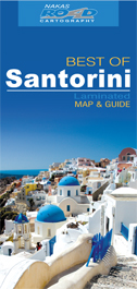 Online bestellen: Wegenkaart - landkaart Best of Santorini | Road Editions