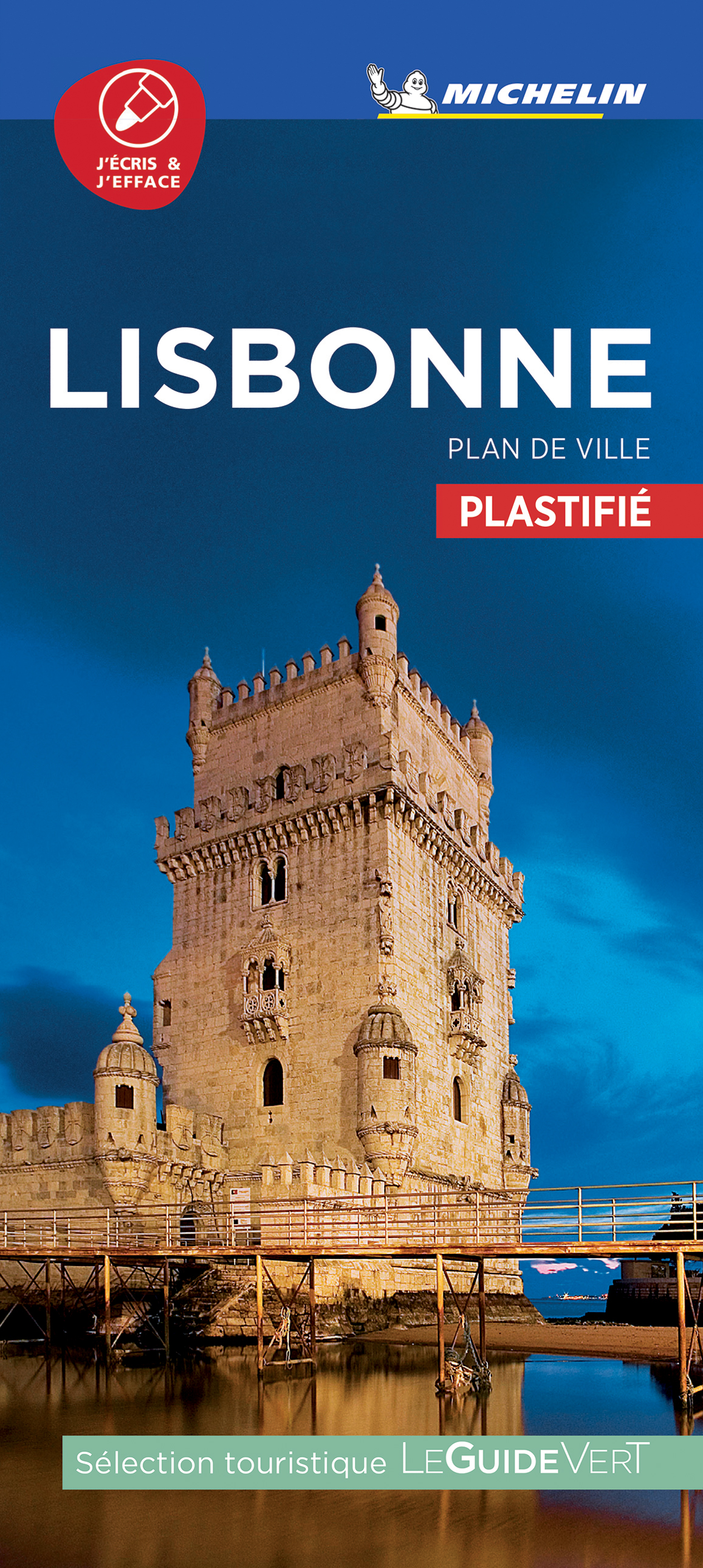 Stadsplattegrond Plan de ville - Street Map Lissabon - Lisbonne | Mich