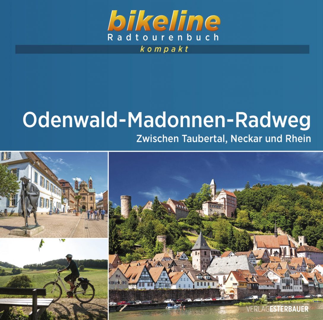 Online bestellen: Fietsgids Bikeline Radtourenbuch kompakt Odenwald-Madonnen-Radweg | Esterbauer
