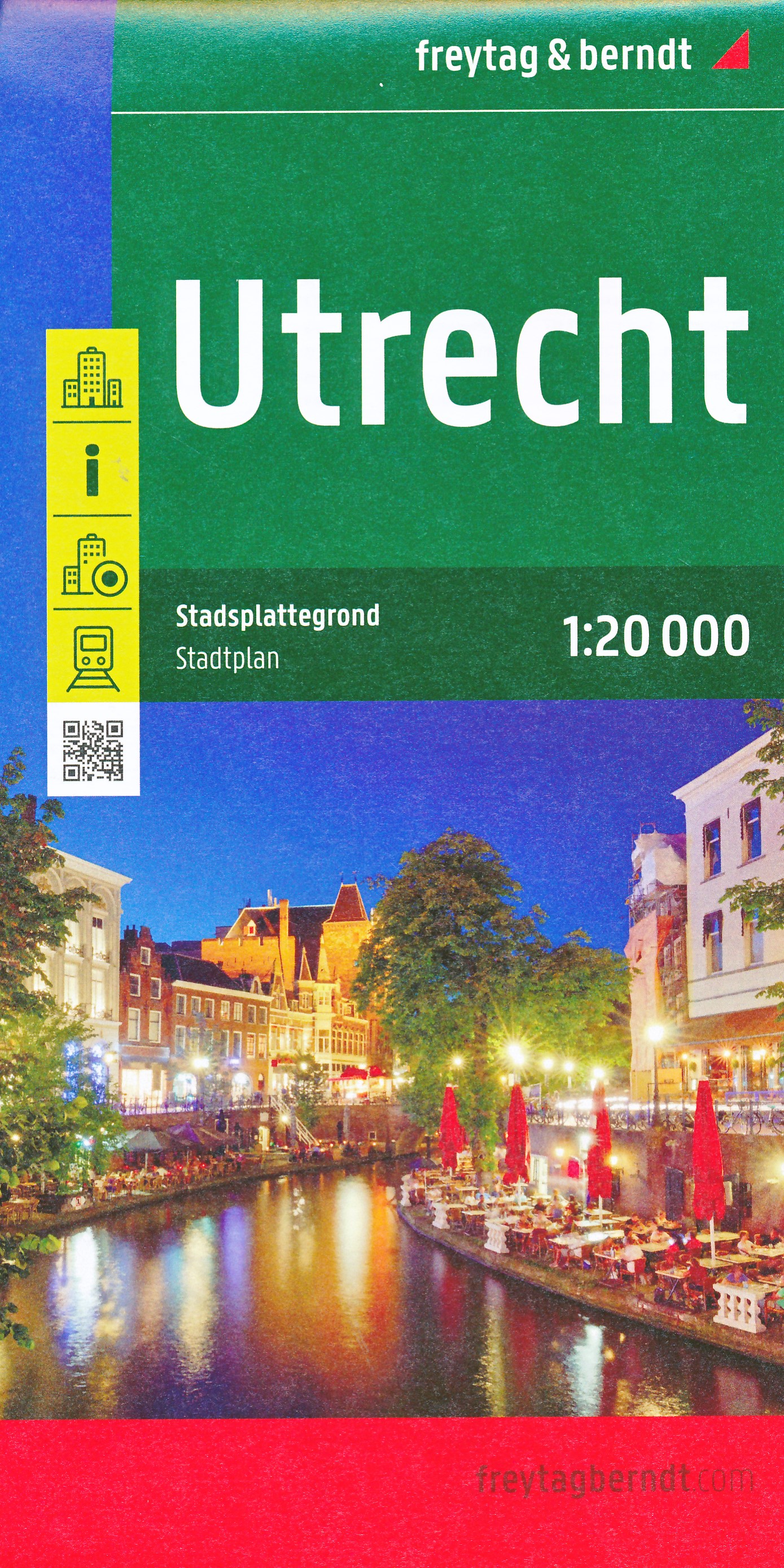 Online bestellen: Stadsplattegrond Utrecht | Freytag & Berndt